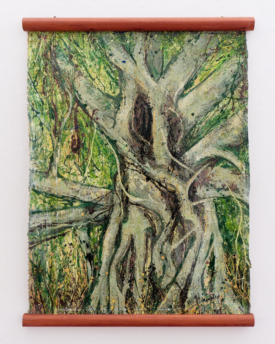 gabbaart's tweet photo. Sam Sharman
Moreton Bay Fig 1 2023
Oil on canvas, cedar tree wood
111 x 83 cm
Urbania #2
6 March - 30 March 2024
#brisbane #brisbaneart #contemporaryart #painting #oilpainting #SamSharman https://t.co/TRSAiJAM4s