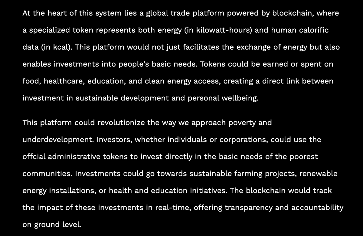 antichrist.trade/trading.html

Tokenized Kilowatt (kW) & Kilocalorie (Kcal) Trade

#ManOfSin $ANTICHRIST

Part of the $STATE ecosystem of enablement for the future of humans.