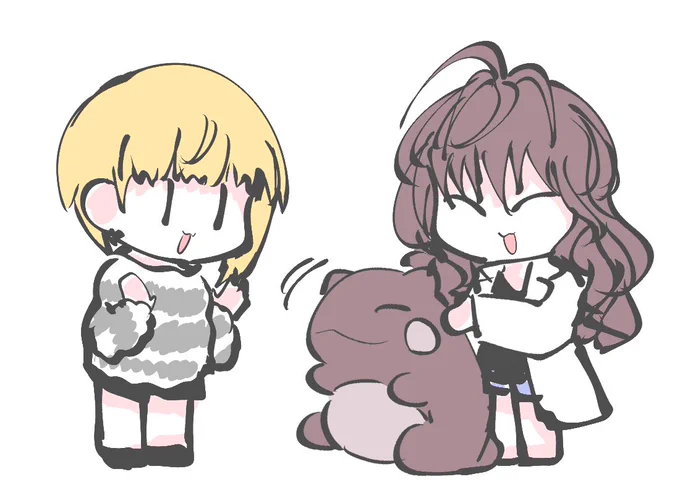 フレちゃんと志希ちゃんとみがわり 