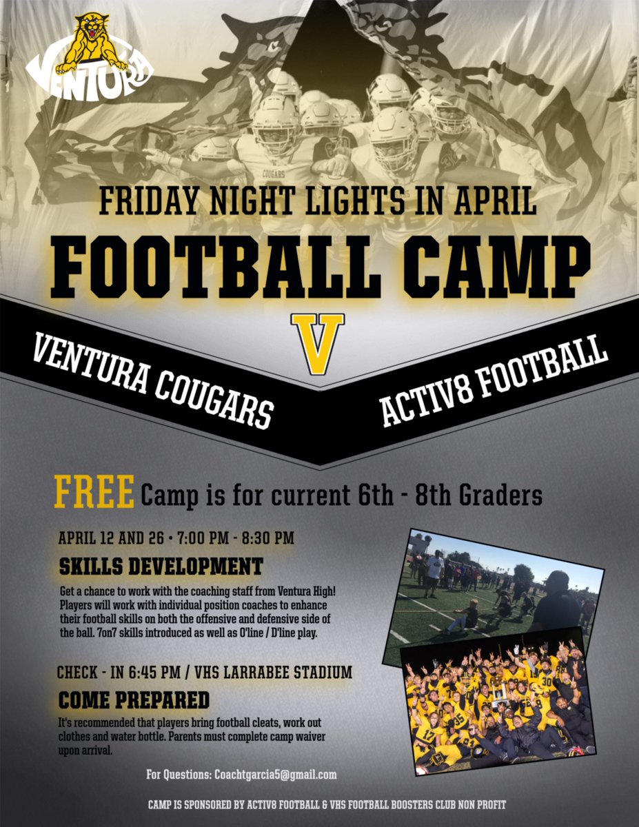 VHS Cougar Football tweet media