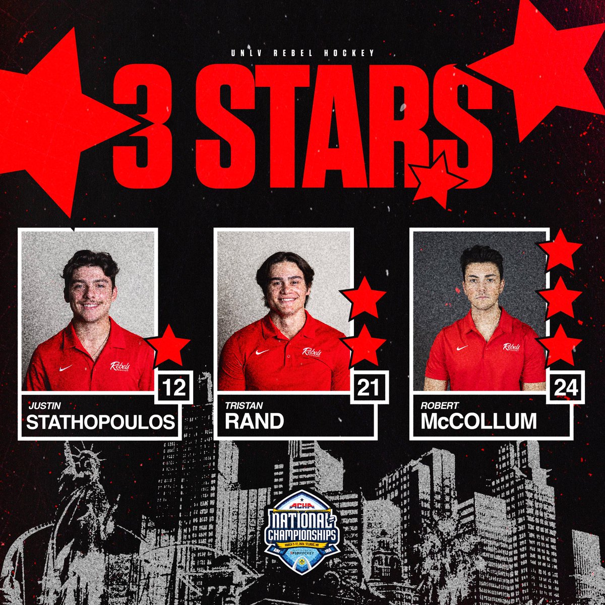 🚨 FOR THE FIRST TIME IN UNLV HOCKEY HISTORY, WE’RE HEADING TO THE NATIONAL TOURNAMENT FINAL 🚨