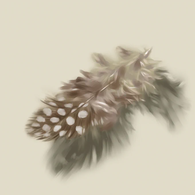 デジタルで描いた落描き。 