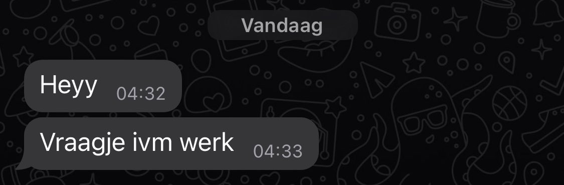 OnsWendyke's tweet image. Lig je een hele nacht te woelen. Val je eindelijk in slaap en dan 
#kmn 💀😵