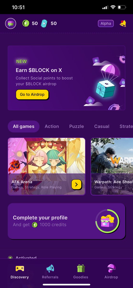 Yuki_MetaW3's tweet photo. Don’t miss out on $BLOCK! 🚀

@GetBlockGames is building the #1 mobile gaming ecosystem.

Drop a comment &amp; lets farm together. 👇 https://t.co/DnNoAJmt6l