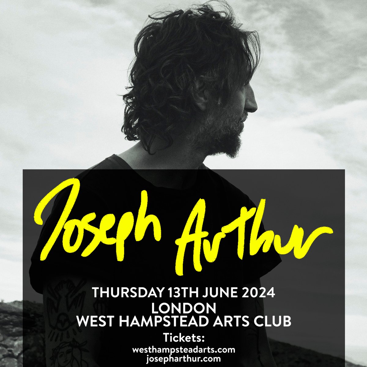 If anyone is truly deserving of the title of ‘artist’ it’s the mercurial talent that is @josepharthur. His sheer poetic nature and experimental drive gaining him a deservedly fine reputation. Very limited tickets for his LONDON show on the 13th June HERE : shorturl.at/emAMX