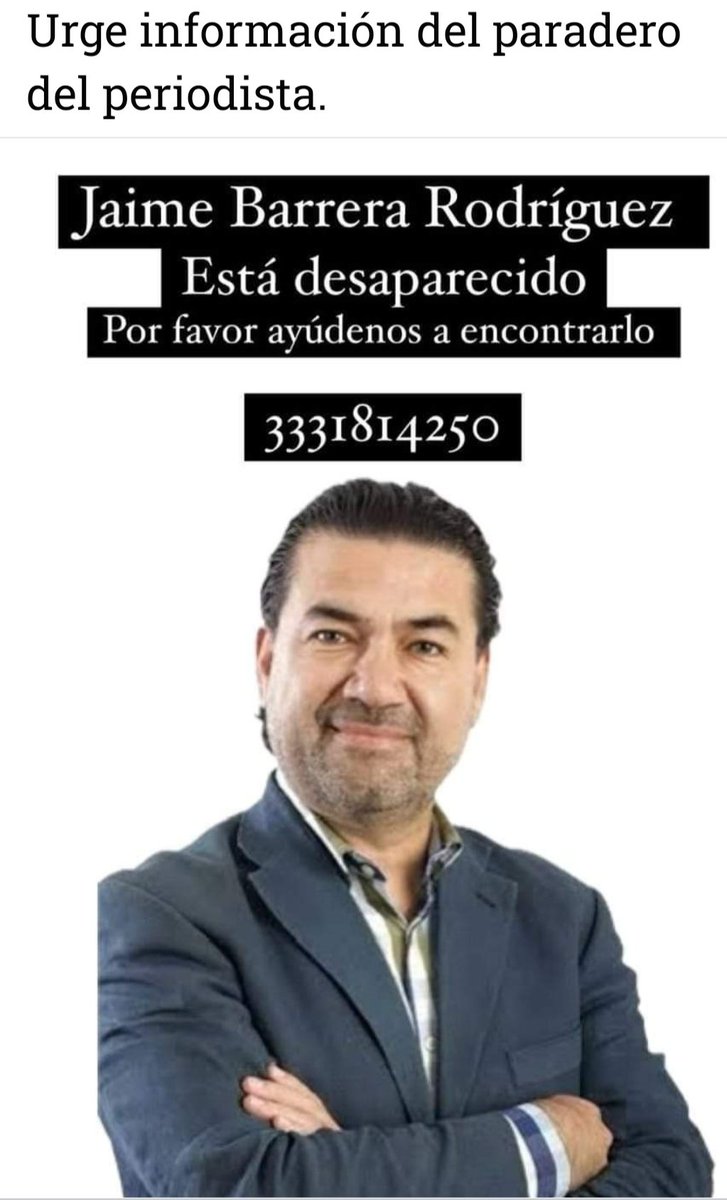 eeste_perro's tweet photo. @EnriqueAlfaroR A encontrar a  Jaime Barrera https://t.co/OOe2o3ZFJ7