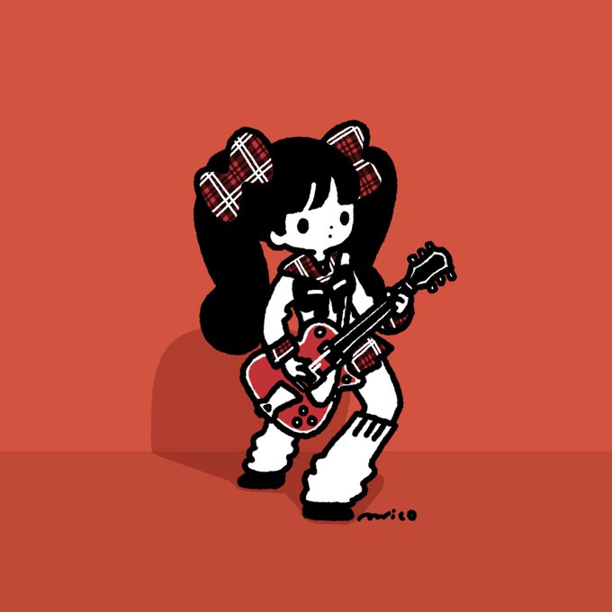 「black hair red theme」 illustration images(Latest)