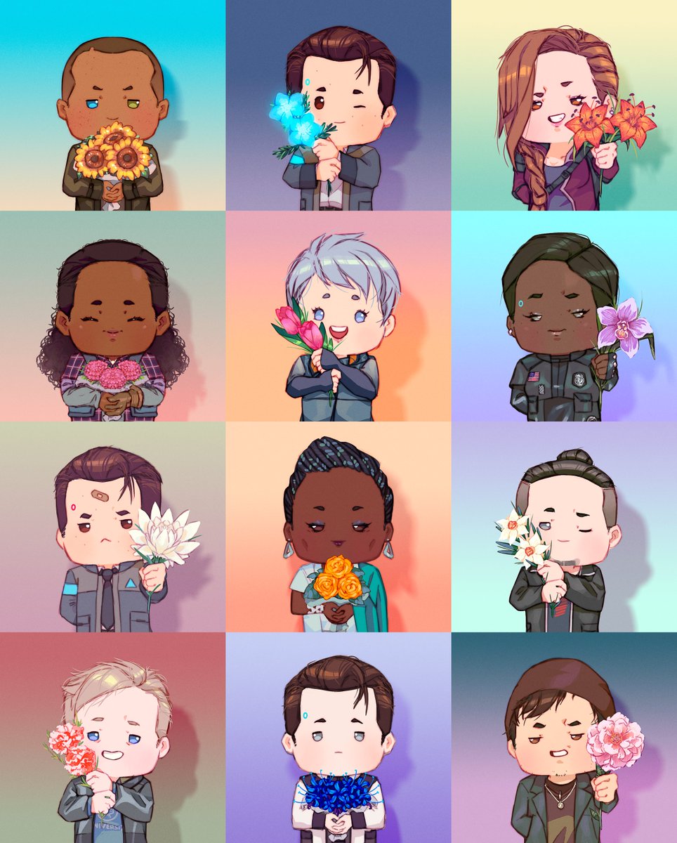 Frank3dz's tweet photo. Flower for you 🌻
(#DetroitBecomeHuman #dbh #markus #connor #north #rose #kara #puma #sixty #amanda #kamski #simon #rk900 #leo #fanart) https://t.co/EI5BigvCXg