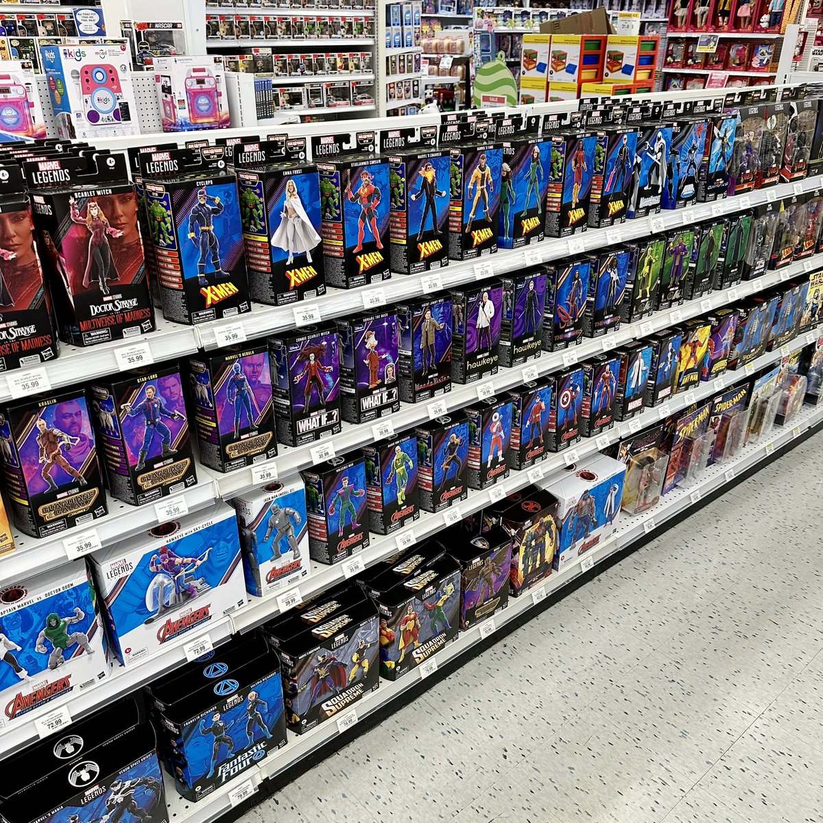 T3XACAN0's tweet image. I re-merchandised the (ACTION FIGURES &amp;amp; COLLECTORS) aisle ✅👍🏽🎬📺
📸: TAKEN: DECEMBER 22, 2023
📌: POST: MARCH 11, 2024
#toysruscanada #sherway #hasbro #hasbropulse #collectibles #gijoe #gijoeclassifiedseries #classifiedseries #indianajones #indianajonesadventureseries