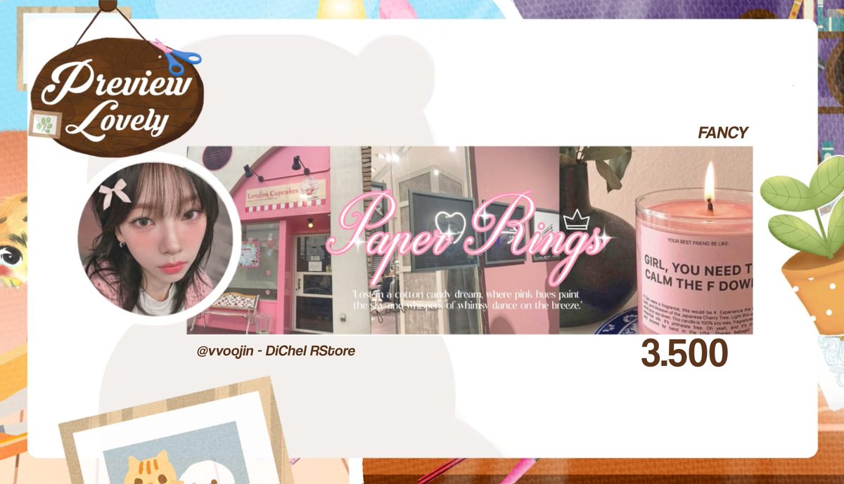 vvoojin's tweet photo. Hai boleh minta tolong rt repost nya?

DiChel mulai open santai dengan diskon 20% selama bulan puasa ya say, minimal pembelian 6k aja kamu bisa dapet diskon.

Aku juga open untuk sponsorship/Giveaway dan costum yaa✨

#zonaba #zonauang #zonajajan https://t.co/Ums3EvwsH1