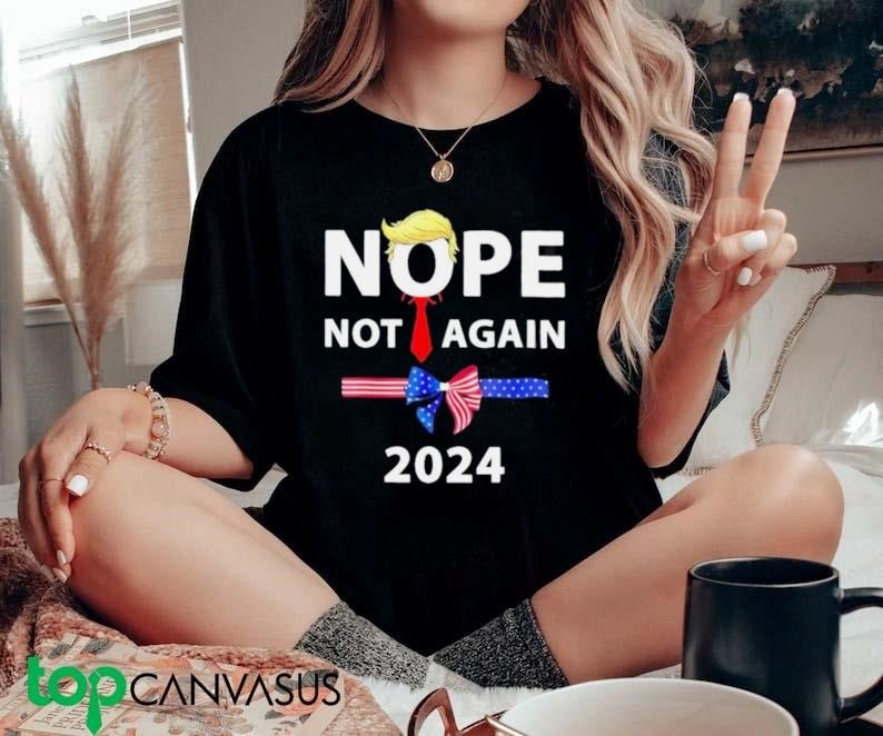 topcanvasus's tweet photo. Donald Trump 2024 Nope Not Again Sarcastic Shirt
https://t.co/oxBsmVG4jE https://t.co/p4aNukEl44