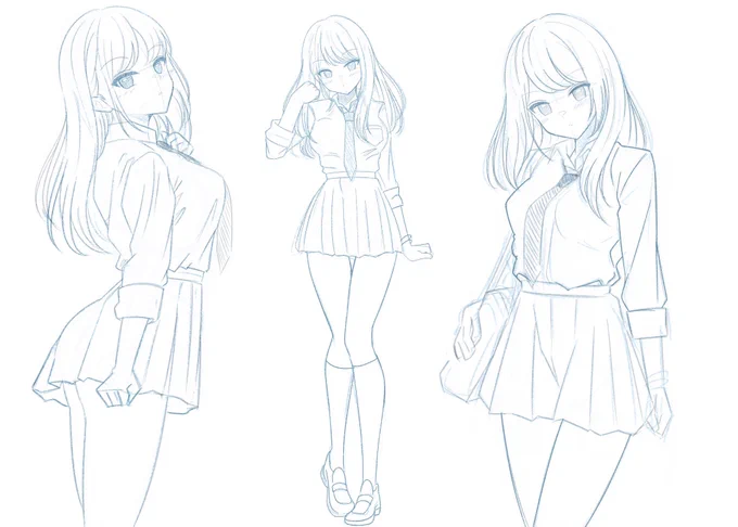 最近描いたオリキャラまとめ 