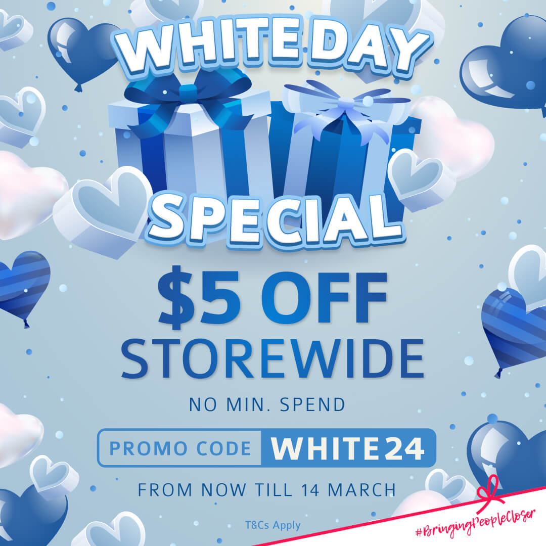 White Day Special 🤍 Falling after Valentine's Day, this occasion allows you to return the favour with gifts, the perfect opportunity to express gratitude and affection to those you love! 🌷Shop fast now at noelgifts.com

#NoelGiftsSG #BringingPeopleCloser #WhiteDay