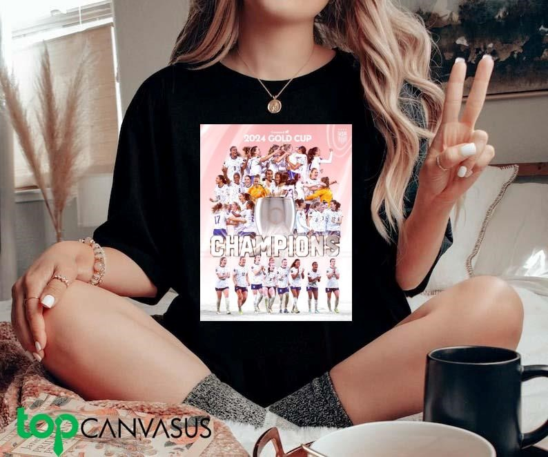 topcanvasus's tweet photo. Congratulation The Us Women’s National Team Win The First-ever Concacaf W Gold Cup Champions Shirt
https://t.co/0Oz2KuTXlM https://t.co/UstTwTaVGE