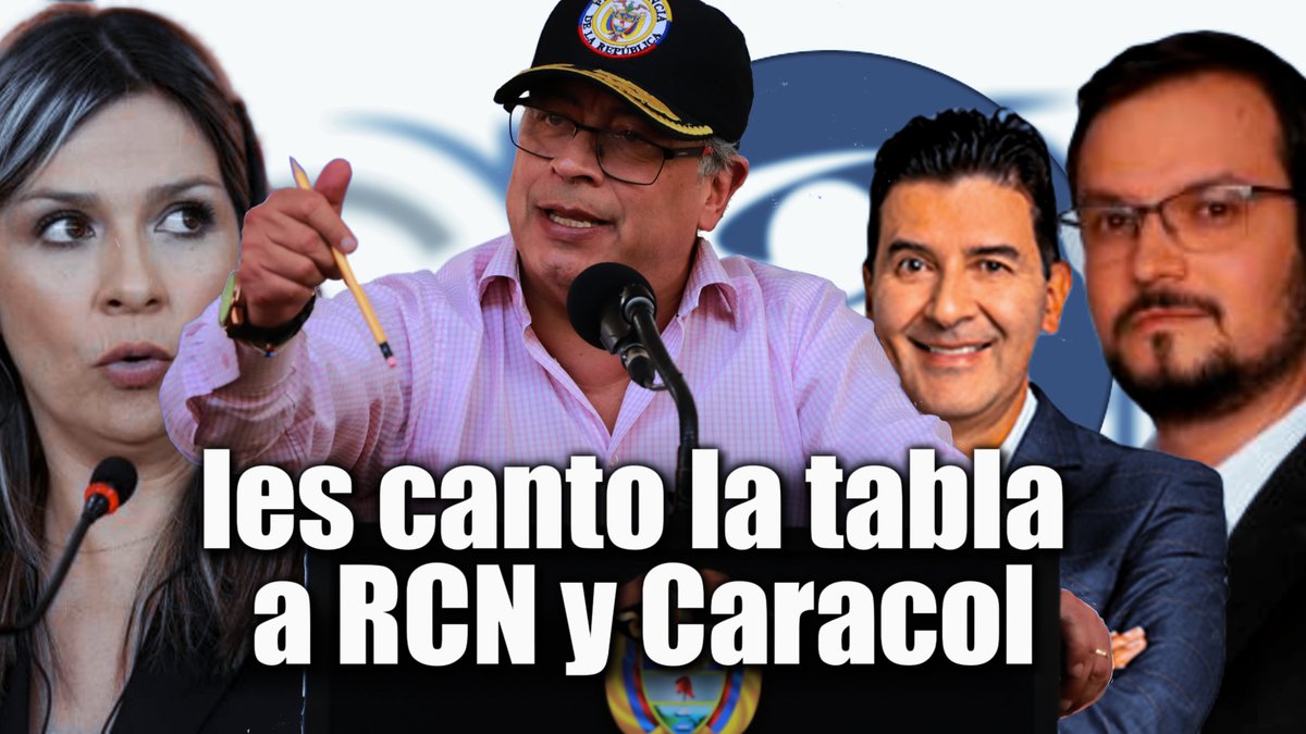 giroprogresista's tweet photo. 🛑🎥 ¡Escándalo Mediático en Colombia! Petro Denuncia Manipulación de RCN y Caracol👇👇#MediosColombianos #PrensaLibre #ReformasProgresistas #RCN #Caracol #AgendaDeGobierno #CriticaMediatica #DemocraciaColombiana #TransformacionSocial
https://t.co/u44g6Jo4fc https://t.co/IX9LxbKQ2z