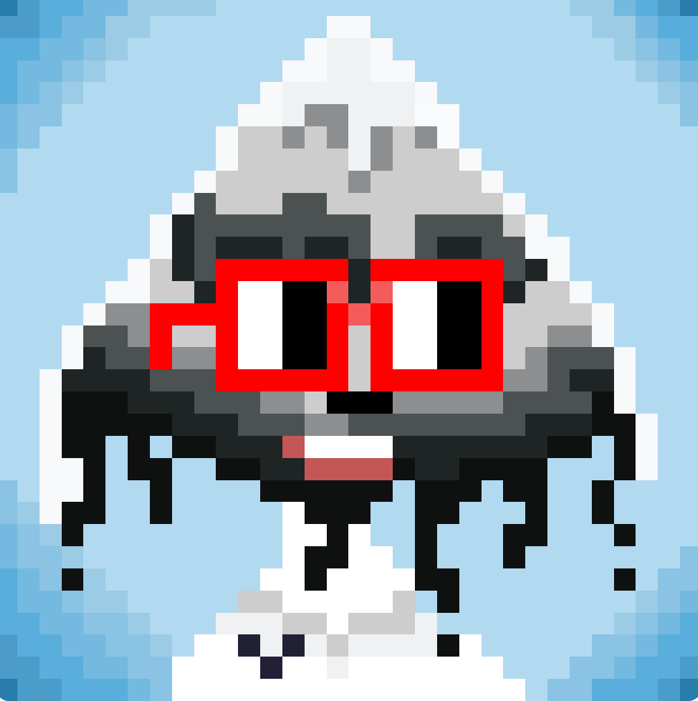 Shady Mane... watch out before I deliquesce 

The <a href="/VrbsDAO/">Vrbs ▀▄▀</a> art race is heating up. Just submitted my 2nd entry. Appreciate the sponsor <a href="/rocketman_w/">rocketman</a>