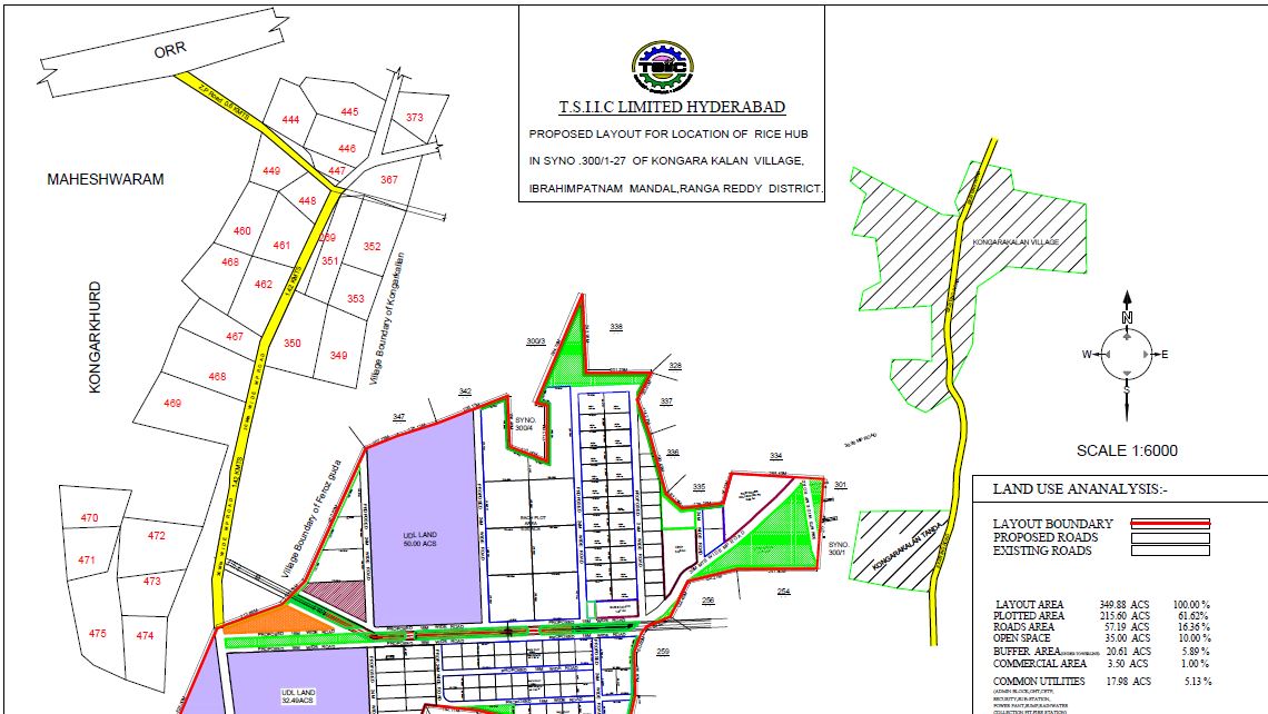 Originally Kongara Kalan industrial park was meant to be a rice hub where land would be given to different companies to set up their rice mills. TS govt changed the plan and made it into an electronics park. From rice mills to airpods assembling &amp; semicon OSAT facility. <a href="/KTRBRS/">KTR</a>