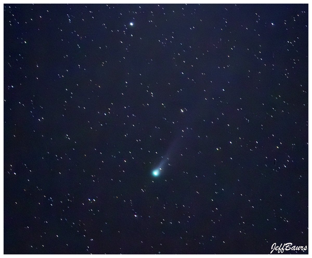 JeffBaurs's tweet image. Devil&apos;s Comet
Comet 12P/Pons-Brooks 
👹☄️👹☄️👹☄️👹
Delton, Michigan 
March 10, 2024. 
200mm heavily cropped. f2.8-3200 ISO-5 second exposure 
⬇️More Info⬇️

#DevilsComet #Space #Astrophotography #Delton #BarryCounty #Michigan #Comet #SingleExposure