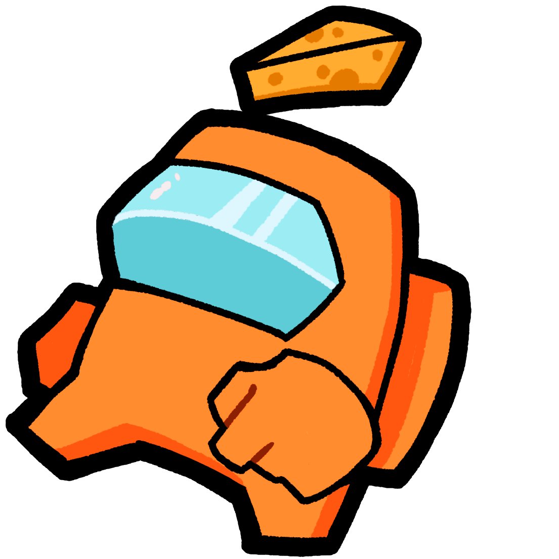 Amogus emote that is also eons old #AmongUs #amongusfanart