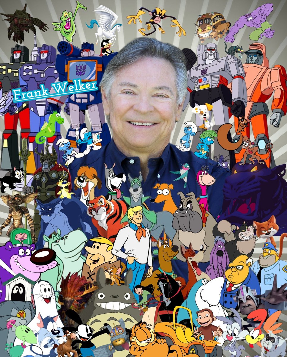 jericollage70's tweet photo. Happy Birthday to one of my "MOST TOP FAVE VA's" &amp; The Greatest Of All Time, The Legend Himself #FrankWelker! Best Wishes Frank! 🎂🙂🙏🏻👍🏻🙌🏻🎉🎈✨ #Transformers #ScoobyDoo #Garfield #MyNeighborTotoro #TheAdventuresOfJimmyNeutronBoyGenius

Collage Credited By Me 📸: @jericollage70 https://t.co/VgOnBDchdx