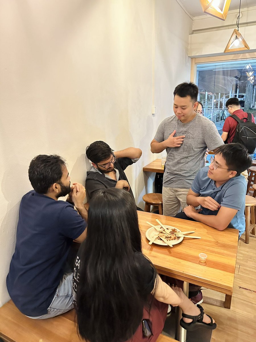 angularsg's tweet photo. Wrapping up yesterday's AngularSG meetup on a high note! Big thanks to @Nartc1410 for flying in from Vietnam, and shoutout to @HienHuuPham for the journey too.
Valuable insights into custom rendering in Angular and great discussions. See you at the next meetup! https://t.co/hm8f3FAbZ2