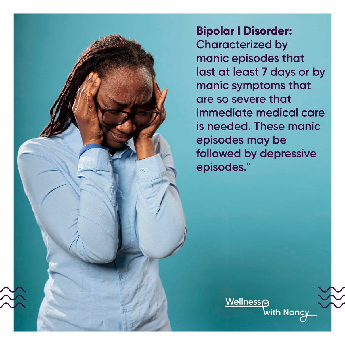 wellnesswithN's tweet photo. Unlocking the Layers of Bipolar Disorder: Explore the different types, from Bipolar I's intense highs to Bipolar II's challenging lows. Understanding is the first step towards support and healing. #BipolarAwareness
#MentalHealthMatters #WellnessWithNancy  #mentalwellness https://t.co/YL3et8ytbQ