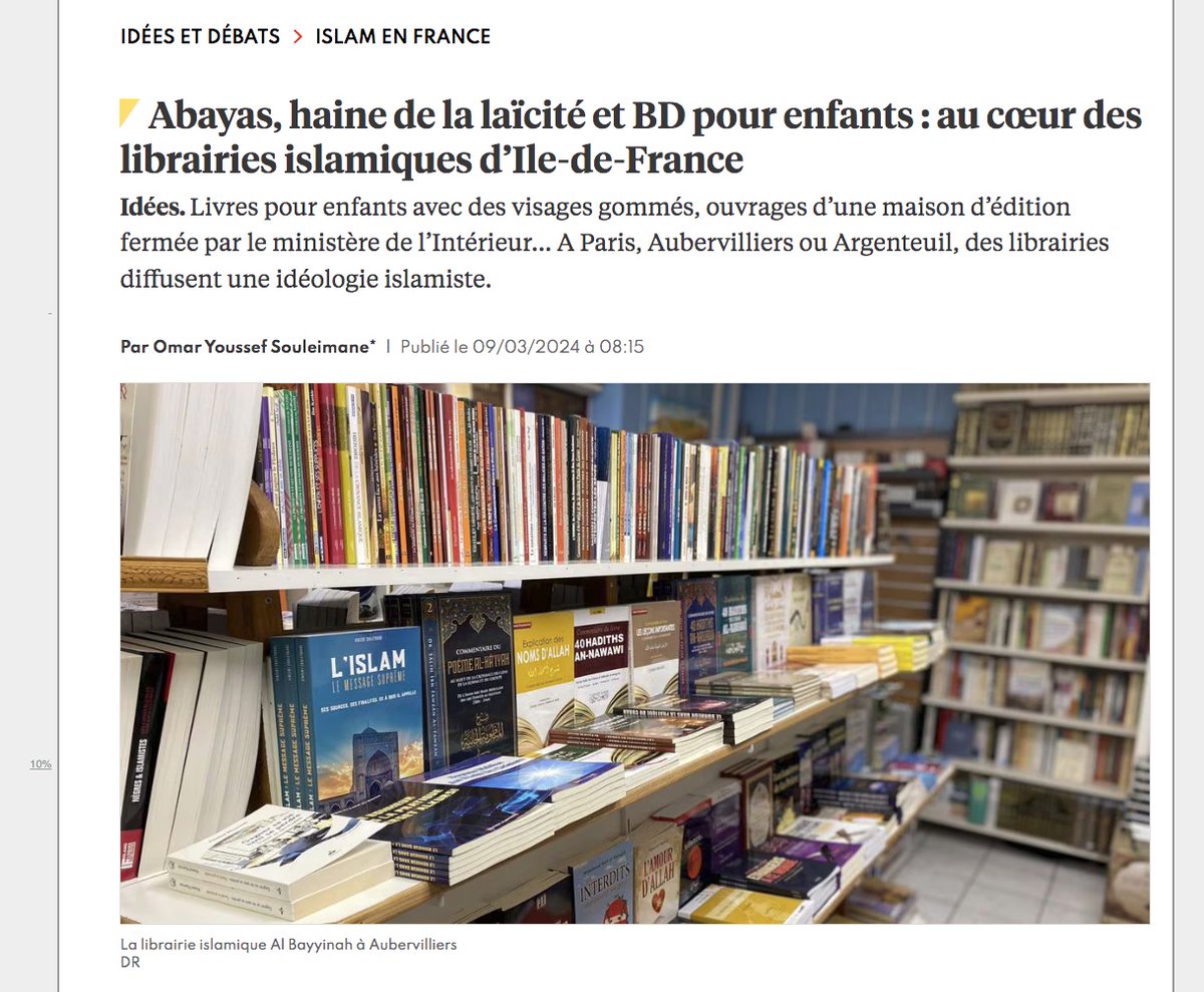 denisedetralala's tweet photo. Monsieur @NunezLaurent est-il normal que la librairie #Albouraq, située dans le 11e arr. à Paris, vende des livres de la maison d'édition Nawa qui légitiment le djihad ? Et que dire de la vente d'ouvrages d'#Al_Qardaoui dans des librairies islamiques de la banlieue @GDarmanin ? https://t.co/C6N78gIBN5
