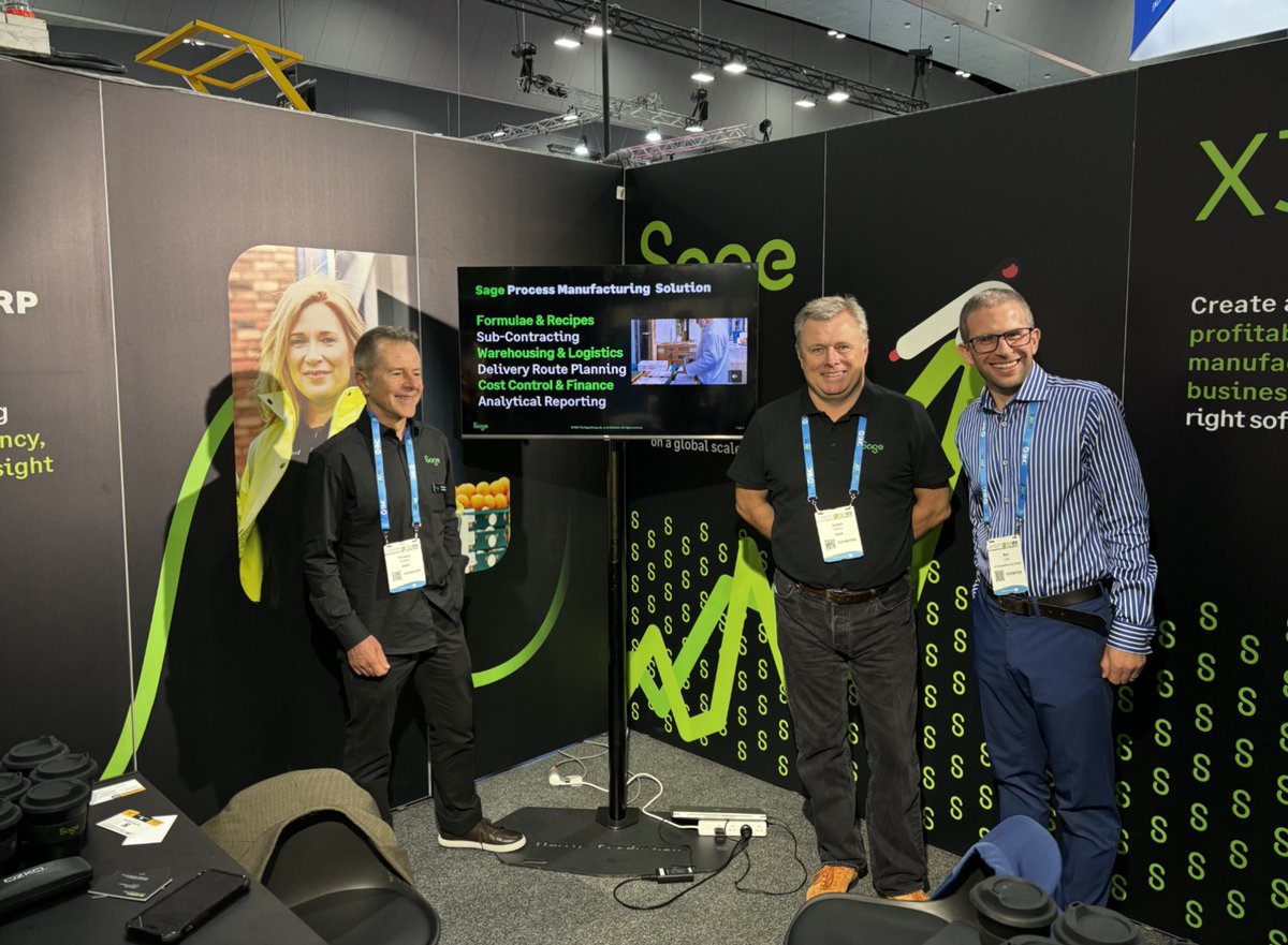 AptusLtd's tweet image. APPEX Expo day one has finally kicked off and we've had a blast so far getting in touch with so many great organisations!

Find us at booth F150 to learn how Aptus Business Solutions can help maximise the growth of your Process Manufacturing business!

#APPEX #packaging