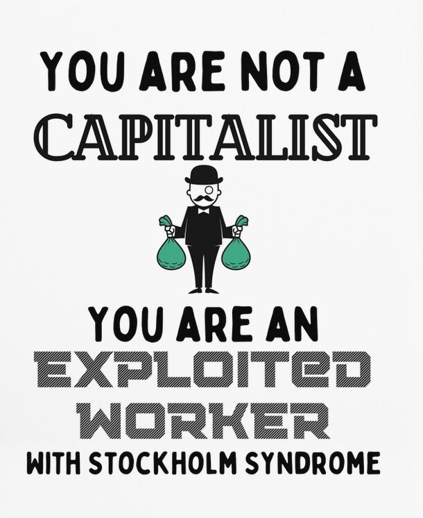 The stress of the #monetarysystem has led many to having #cognitivedissonance believing that this is the best and most efficient system.     #Capitalist     #Capitalism      #Revolution     #Capitalists      #ResistCapitalism