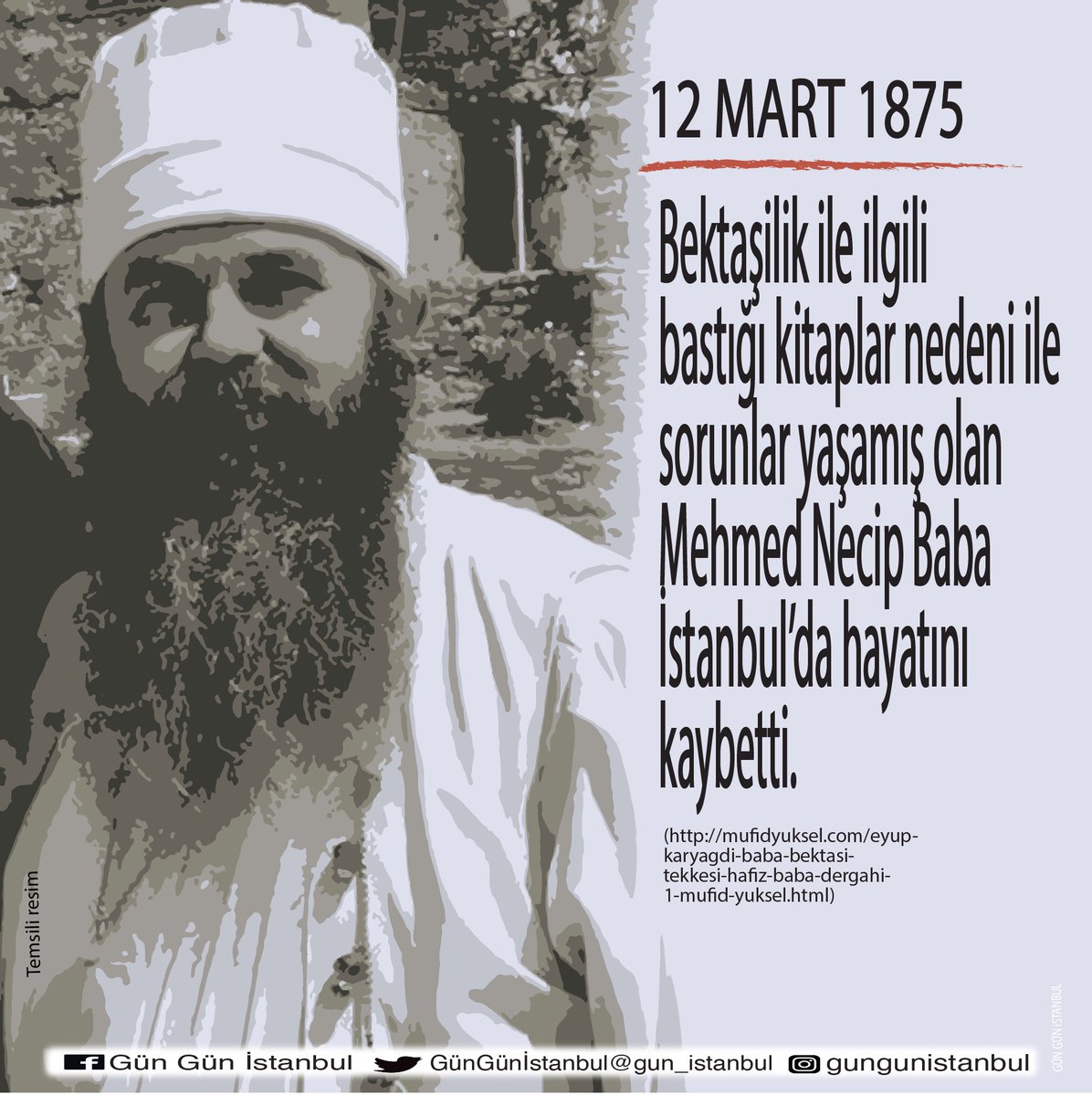 gun_istanbul's tweet image. Mehmed Necip Baba, Karyağdı Baba Tekkesi’nde  matbaa kurdu&amp;amp;taşbaskı usulü ile Bektaşilik&amp;amp;Hurufilik  kitapları bastı; ‘matbaacı’ lakabı ile anılır oldu.   #I875 #MehmetNecipBaba #Bektaşi #MufidYüksel #İstanbul #İstanbulunTarihi #GünGünİstanbul