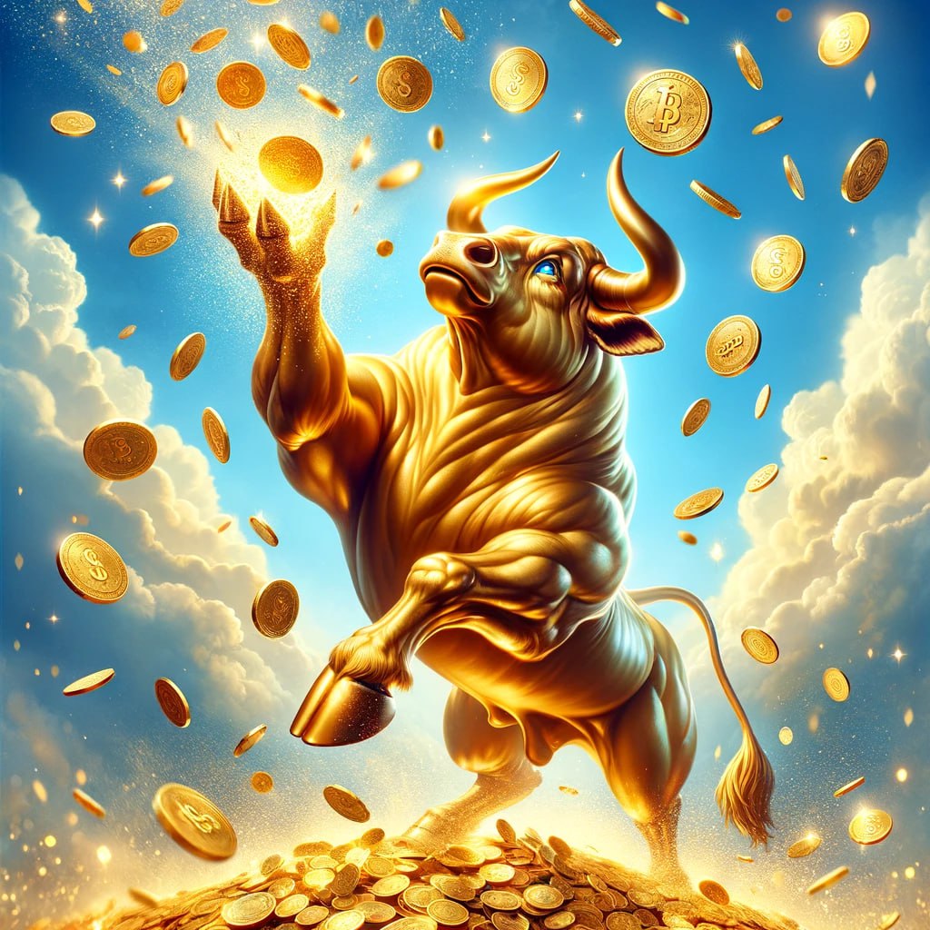 GoldCowCoin's tweet photo. When you say 'coin cows', I think you mean real cows! 💰🐮 Universe level investment gold coin rain https://t.co/J216OK6jnG