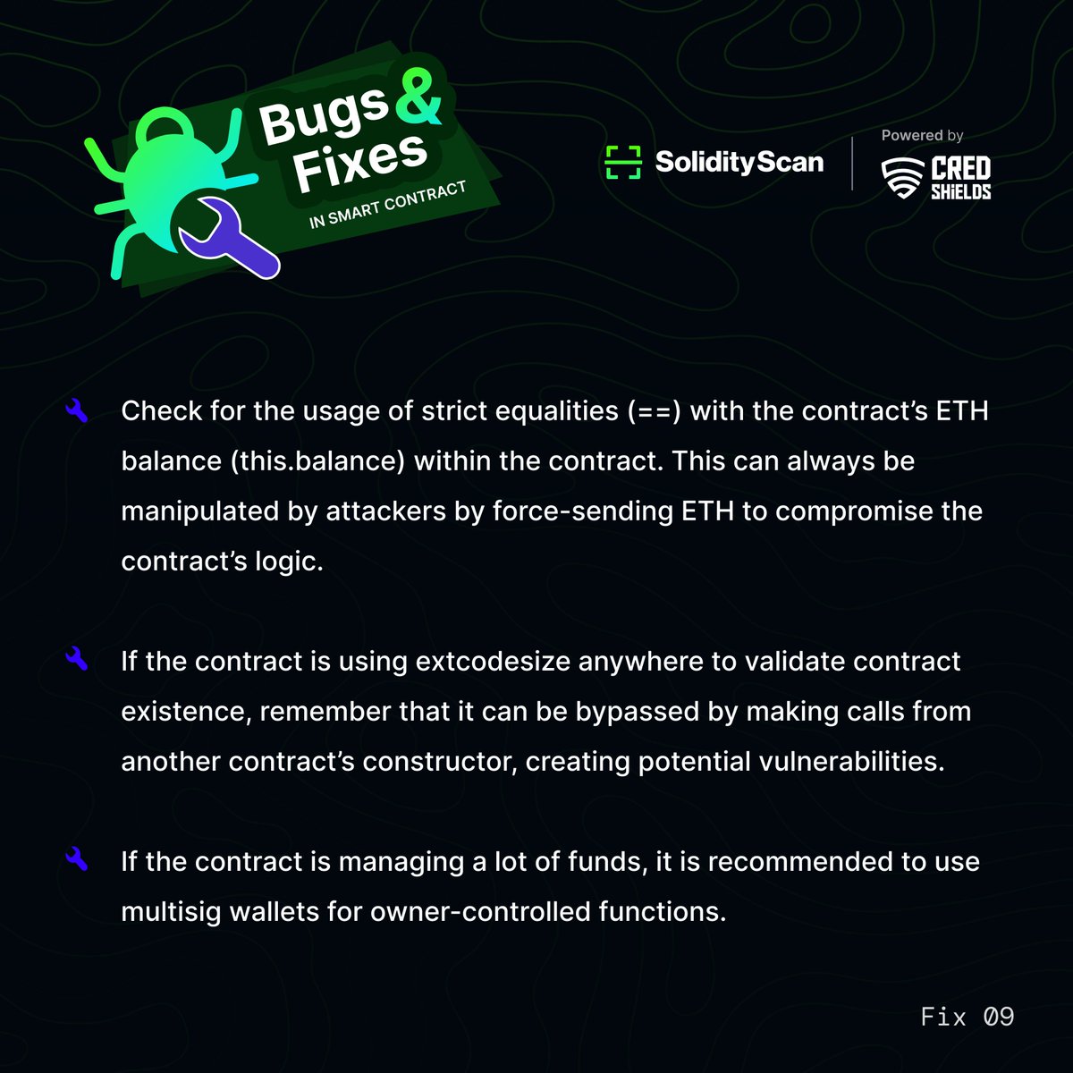 Say goodbye to bugs! Tune in for practical fixes and expert advice to keep your code bug-free. Let's code with confidence! #BugHunt #CyberSecurity #Web3