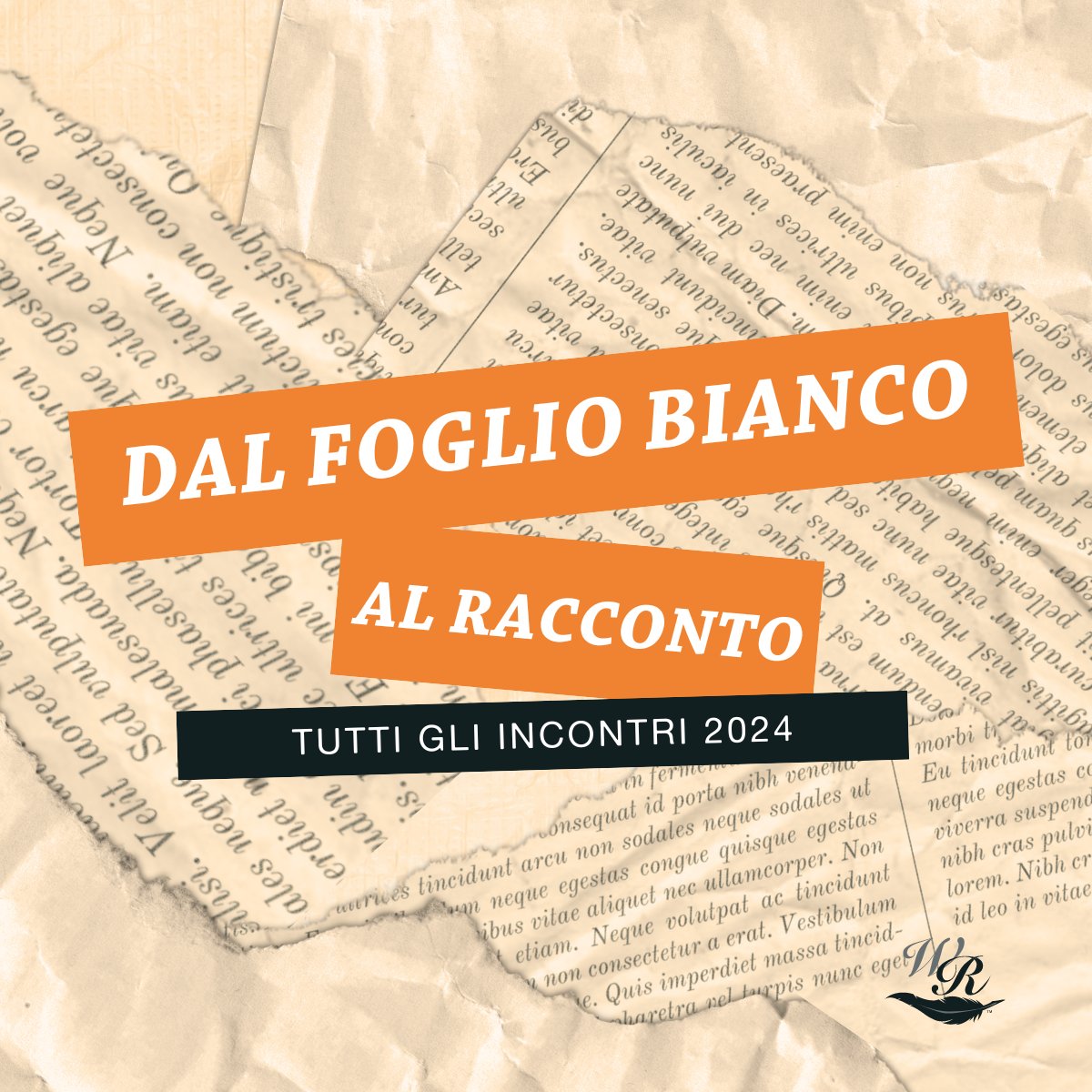 Siete pronti a salire sulle ali della creatività per raggiungere le vostre storie lì dove vi aspettano?

Writers and Readers ha preparato per voi quattro strepitosi eventi.  

Scopriteli qui: writersandreaders.it/incontri/  

#scrivilo