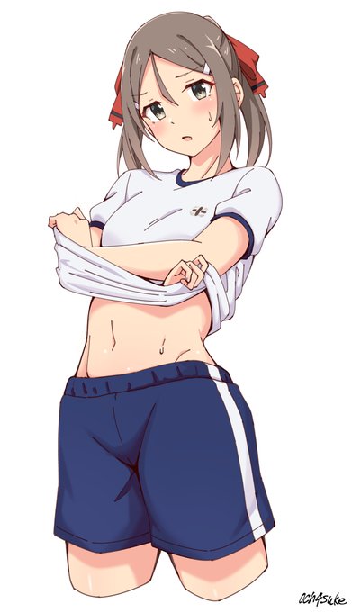 お題箱から「にぼっしー体操着」🤟 