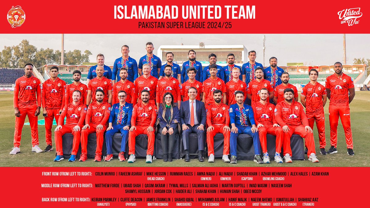 📸 United as one, our 2024/25 family is here!

From the players to our coaching and support staff, every face tells a story of dedication and passion. 

Together, we're ready to take on the challenges ahead!

#UnitedWeWin #HBLPSL9 #UnitedFamily