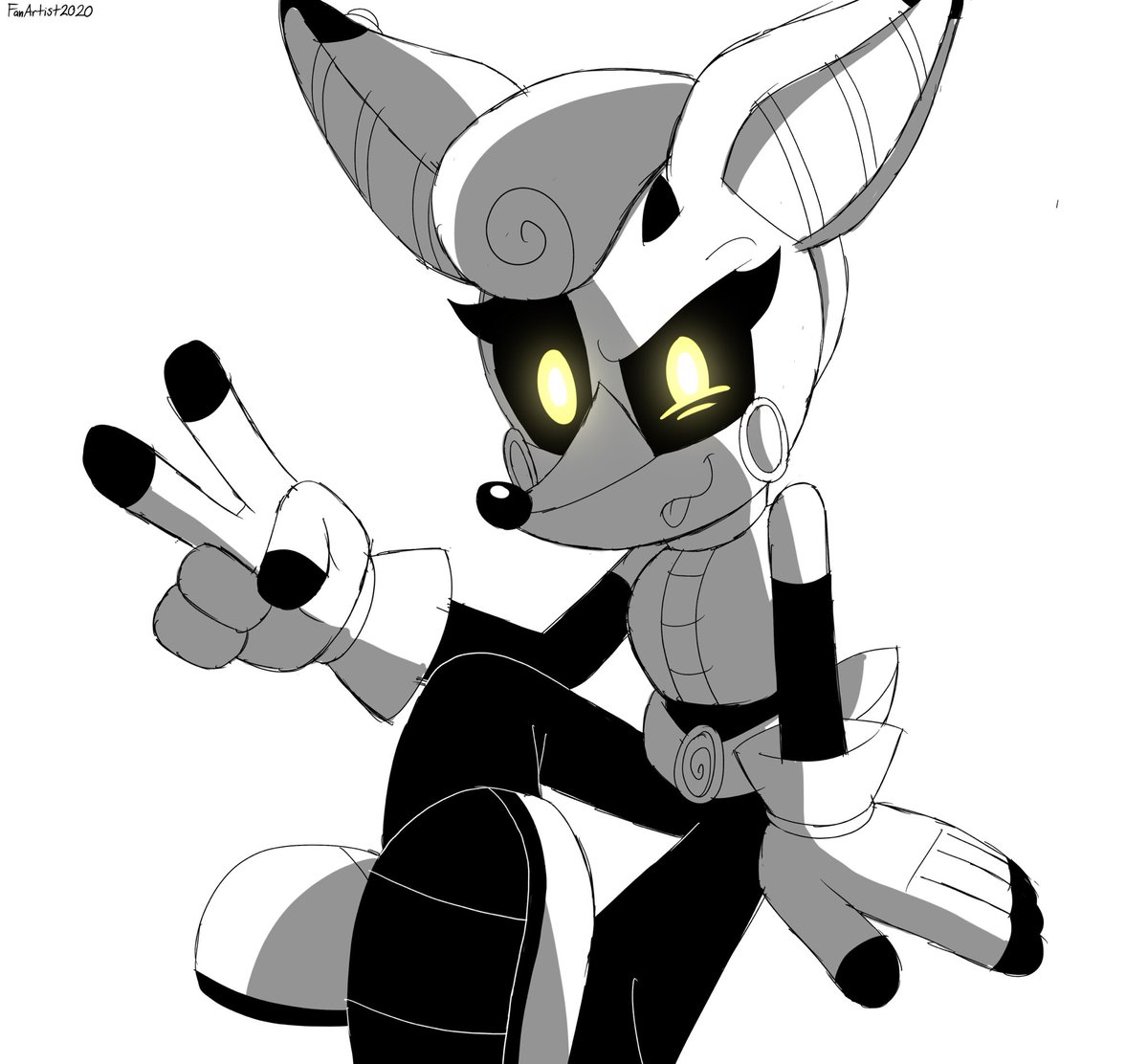 FanArtist2020's tweet photo. Late night Pronghorn sketch 💚

#SonicTheHedgehog #archiesonic #cassiathepronghorn https://t.co/FymVU3PBvY