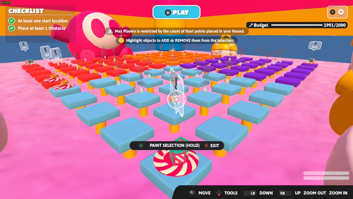 Cr0noFG's tweet photo. This is my second map for the Fool and Fall-Jam!!! Invisurvivors ๐ Description: Survive the attacks from other invisible beans to Qualify! ๐๐๐
Code: 7298-4636-3703 ๐ฎ
4 Minutes โฑ๏ธ
Tags: Prank & Parkour ๐ท๏ธ
Thanks to @Cmeca for the idea!!
#FallGuys #FallGuysCreative #FallJam https://t.co/2odq8LFdhT