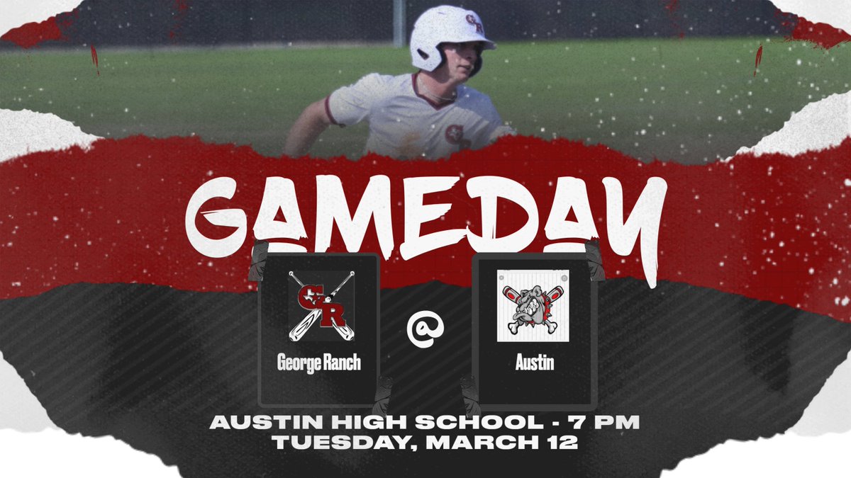 George Ranch Baseball (@grhsbaseball) on Twitter photo First district road game of the year.
🆚 Austin
⏰ 7 pm
🏟️ Austin High School
🎟️ gofan.co/event/1407782?…
📷 <a href="/ellie_pinter/">Ellie Pinter/Pinterpictures</a>
<a href="/pinkpatterson/">Heather Patterson</a> <a href="/CoachADutch/">Coach Alicia Dutch</a> @coachcaseyvogt <a href="/GRHSIRadio/">GRHS I-Radio</a> <a href="/GRHSABC2/">George Ranch High School Athletic Booster Club</a>
#WeAreGR #LonghornBSB First district road game of the year.
🆚 Austin
⏰ 7 pm
🏟️ Austin High School
🎟️ gofan.co/event/1407782?…
📷 <a href="/ellie_pinter/">Ellie Pinter/Pinterpictures</a>
<a href="/pinkpatterson/">Heather Patterson</a> <a href="/CoachADutch/">Coach Alicia Dutch</a> @coachcaseyvogt <a href="/GRHSIRadio/">GRHS I-Radio</a> <a href="/GRHSABC2/">George Ranch High School Athletic Booster Club</a>
#WeAreGR #LonghornBSB