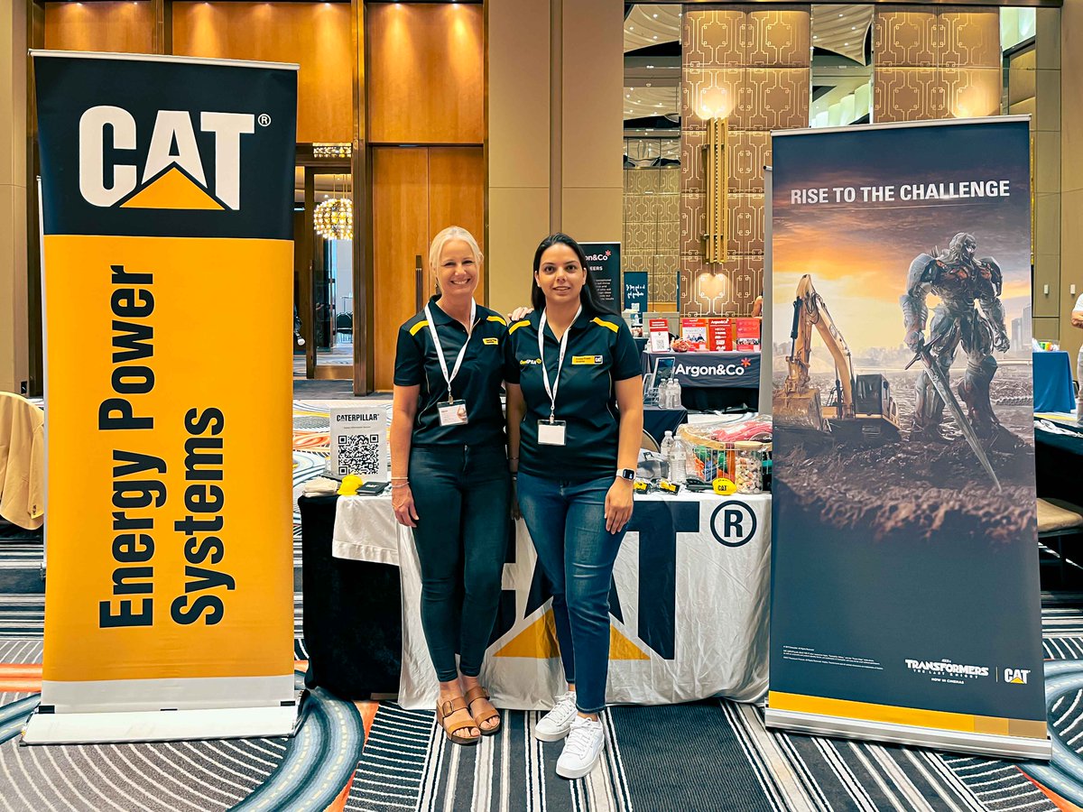 Attending STEM Grad Careers event at Crown, Melbourne.   Kyla Lim, HR Business Partner &amp; Bhawandeep Kaur, Engineering Manager from Caterpillar are here to celebrate women's incredible achievements in STEM! 🎉 
#STEMCareers #STEMWomen #CareerOpportunities #Caterpillar #EPSA