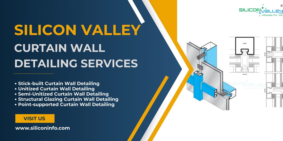 silicon_ltd's tweet image. Silicon Valley is home to a respected company renowned for its exceptional global outsourcing services in Curtain Wall Detailing services. Our team consists of architects dedicated to excellence in the field.
#Curtainwalldetailing #detailingServices

🌐siliconinfo.com/shop-drawing-s…