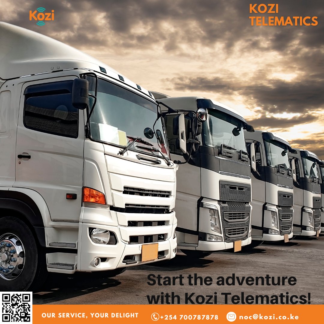 KoziNoc's tweet image. Stay in control of your cargo's journey with Kozi Telematics!Our cutting-edge tracking technology ensures you always know the precise location of your shipment. Experience the perfect blend of safety and delight. kozi.co.ke #KoziTelematics #CargoTracking #SafetyFirst