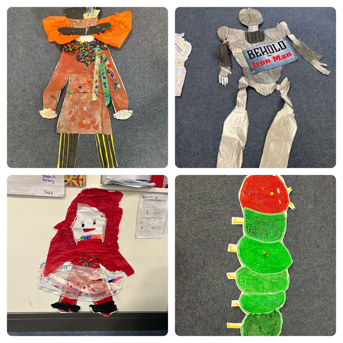 Children took park in a whole school competition where they designed a character based on their favourite book. Have a look at some of our wonderful creations 📚 #WorldBookDay2024 #StarCreative #WeAreStar