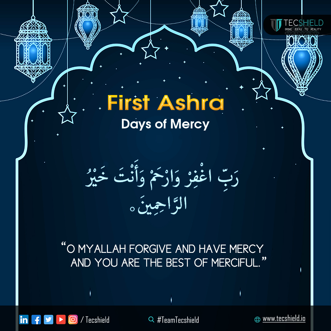 TecshieldO's tweet photo. "Embracing the beginning of Ramadan's first Ashra with open hearts and minds, seeking forgiveness and guidance from Allah. May we fully utilize the blessings of these sacred days! Ramadan Kareem."
#Tecshield #TeamTecshield #Ramzan #Ramzan2024 #TheHolyMonth #1stashraoframzan https://t.co/ItRpQgbYtw