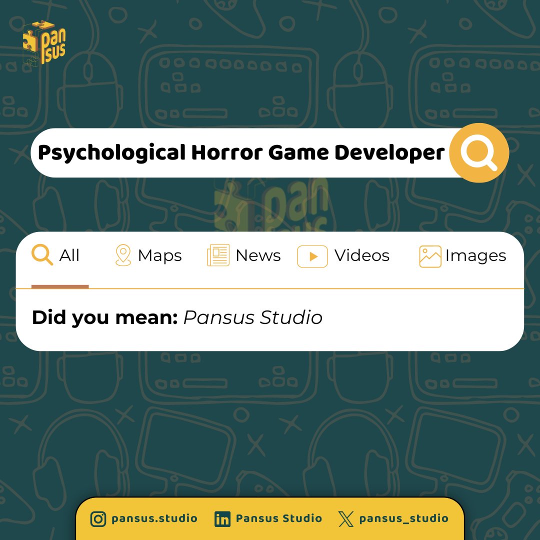 pansus_studio's tweet photo. For you who love playing psychological horror games, wait for what's coming next from us.  So don't miss it!

#pansusstudio #theworldofgame #gameforlife #gamedeveloper #psychologicalhorrorgames https://t.co/ycUalyXHt2