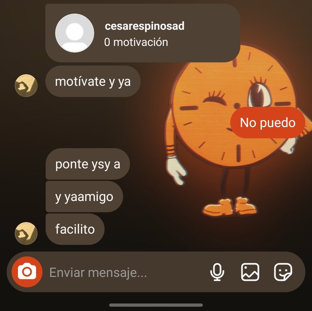 Motivación?