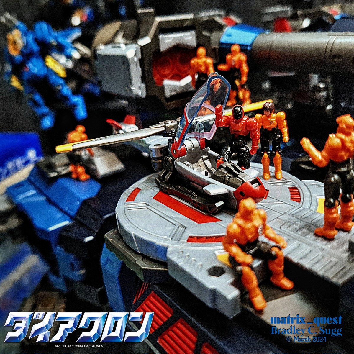 BradleyCSugg's tweet photo. - "Just promise me you'll wait for the rotor to stop BEFORE opening the canopy this time..."

A #Diaclone pilot is warned before taking out the new #Heliscout.

#ダイアクロン #DiaNauts #GreatRobotBase #CloudAcross #ロボットベース #TakaraTomy #One60ScaleWorld #matrix_quest https://t.co/WXwUK0Mx0y