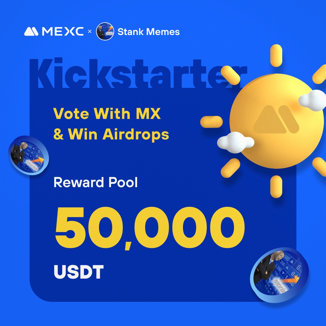 StankMemesme a meme coin that journeys into the wild side of crypto, is  coming to #MEXCKickstarter 🚀 🗳Vote with $MX to share massive airdrops 📈  $STONKS/USDT Trading: 2024-03-13 07:00 (UTC) Details:  https://t.co/oPbCyTpuv6