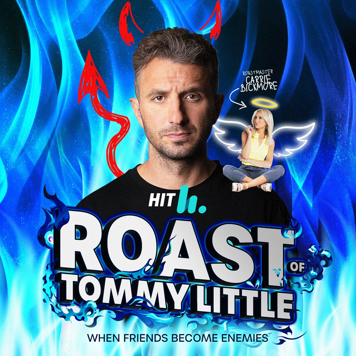 We’re throwing the 'Roast of Tommy Little' 🔥 and in the line up, we’ve got some of the BEST comedians Australia has to offer, a HUGE sporting star, and even a MASSIVE reality star who we’ll be announcing in the coming days! Grab your tickets HERE:
hit.com.au/fox/win/the-ro…