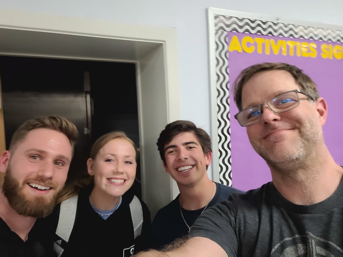 PastorScott15's tweet photo. @InfinityVan2024 pre-launch selfie (plus one interloper) https://t.co/8aoZ58vO0z