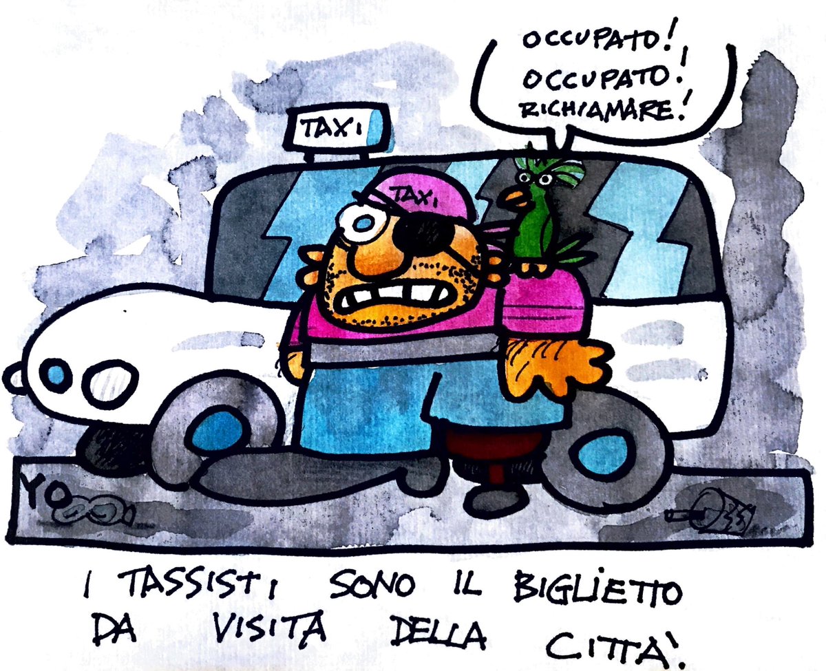 'I tassisti sono il biglietto da visita della città' (cit) #taxi #trasporti #traffico